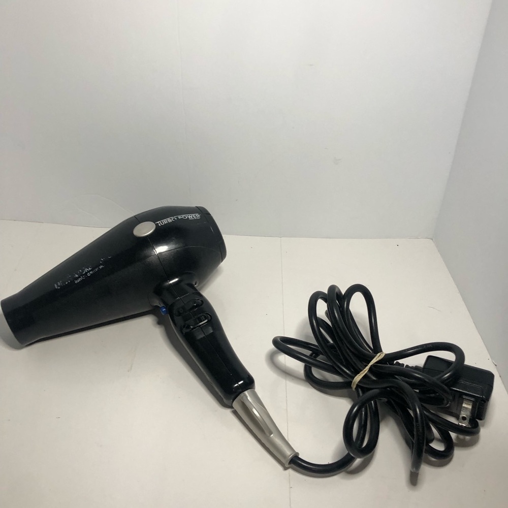 Turbo Power Hair Dryer Ionic Ceramic 3200. Made In Italy. Tested.